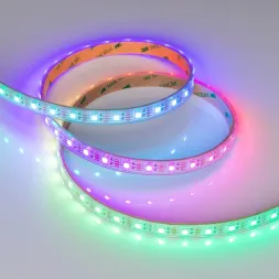 Светодиодная лента герметичная Arlight SPI-P-B60-12mm 12V RGB-PX1-BPT (8 W/m, IP66, 5060, 5m) 041615