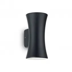 Уличный настенный светодиодный светильник Ideal Lux Lab AP2 Nero