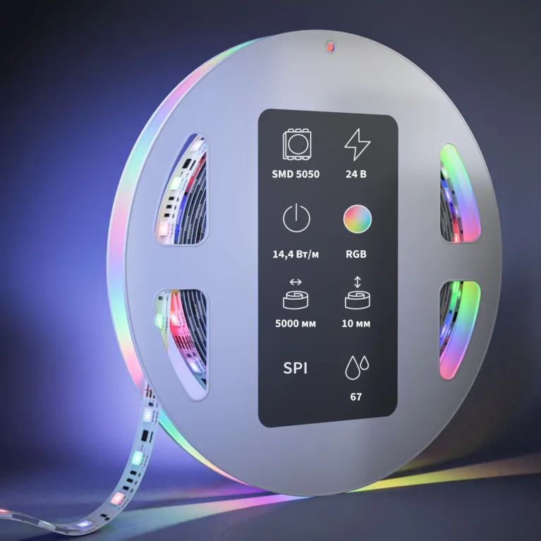 Светодиодная лента Maytoni Led Strip 24В 5050 14,4Вт/м RGB 5м IP67 201248 в Нижнем Новгороде