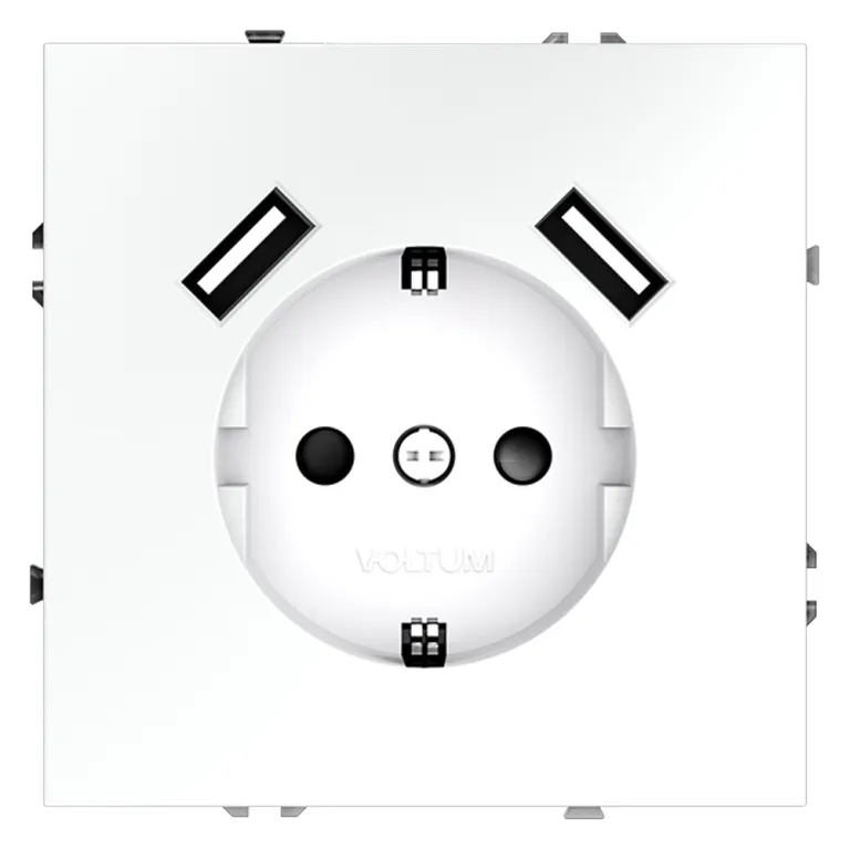 Розетка с USB Voltum S70 VLS040402 в Нижнем Новгороде