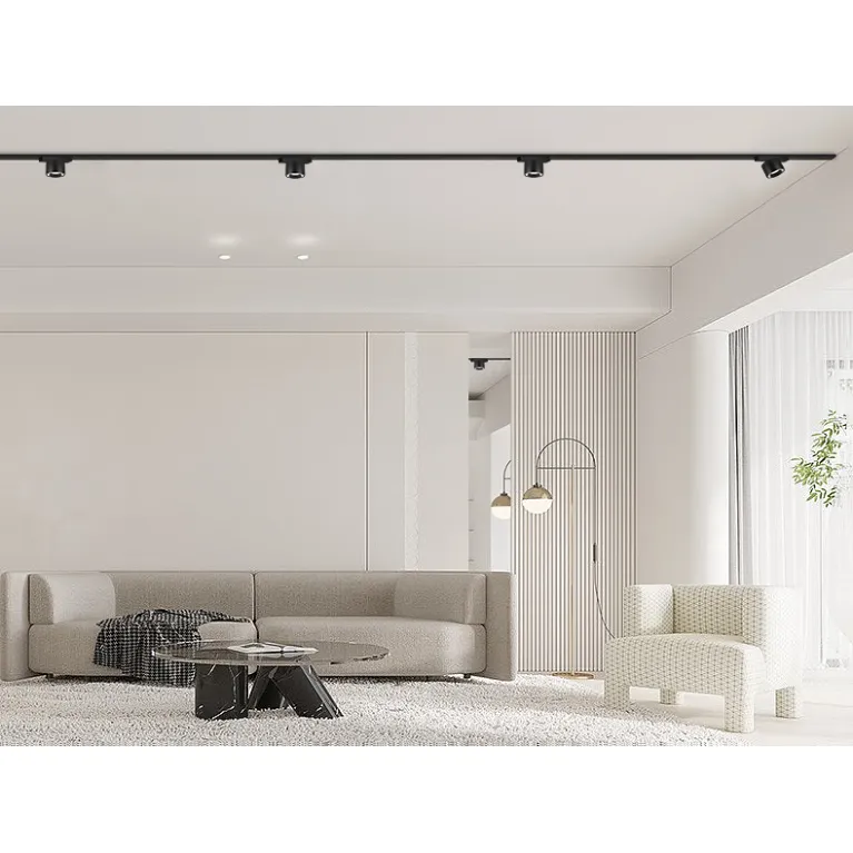 Трековый магнитный светильник iLedex Vision 4825-049-D74-10W-60DG-3000K-BK в Нижнем Новгороде