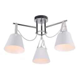 Потолочная люстра IMEX MD.1190-3-S CH+WH