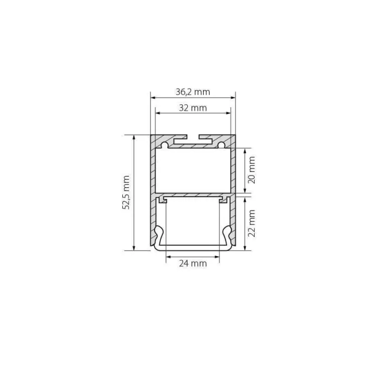 Профиль Arlight ARH-LINE-3750A-2000 ANOD 019615 в Нижнем Новгороде