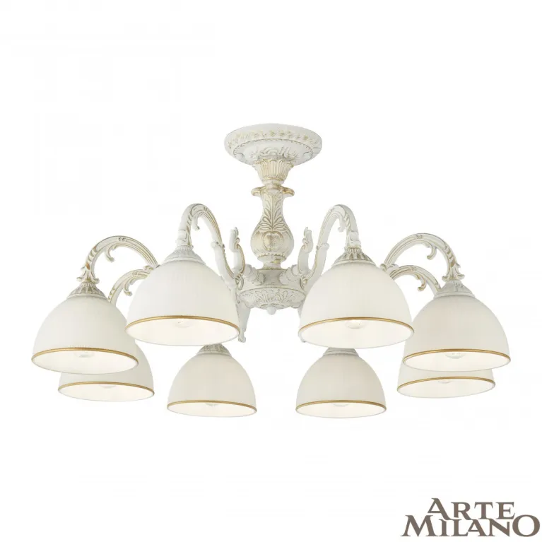 Потолочная люстра Arte Milano 346410/8 WT+G в Нижнем Новгороде