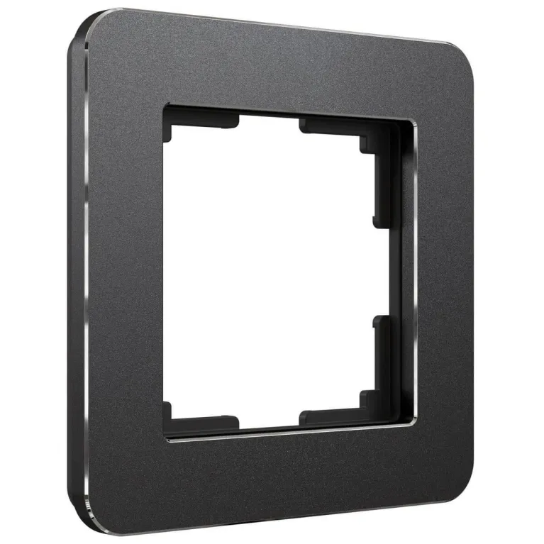 Рамка Werkel Platinum на 1 пост черный алюминий W0012608 4690389184420 в Нижнем Новгороде