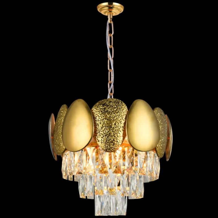 Потолочная люстра Natali Kovaltseva CHIC 81437/6C GOLD в Нижнем Новгороде