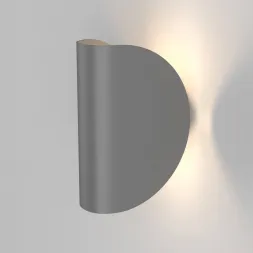 Уличный настенный светодиодный светильник Elektrostandard Taco 1632 Techno Led серый 4690389167263