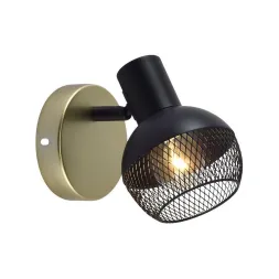 Спот Seven Fires Dzhuvela SF4706/1W-GD-BK Спот Seven Fires Dzhuvela SF4706/1W-GD-BK