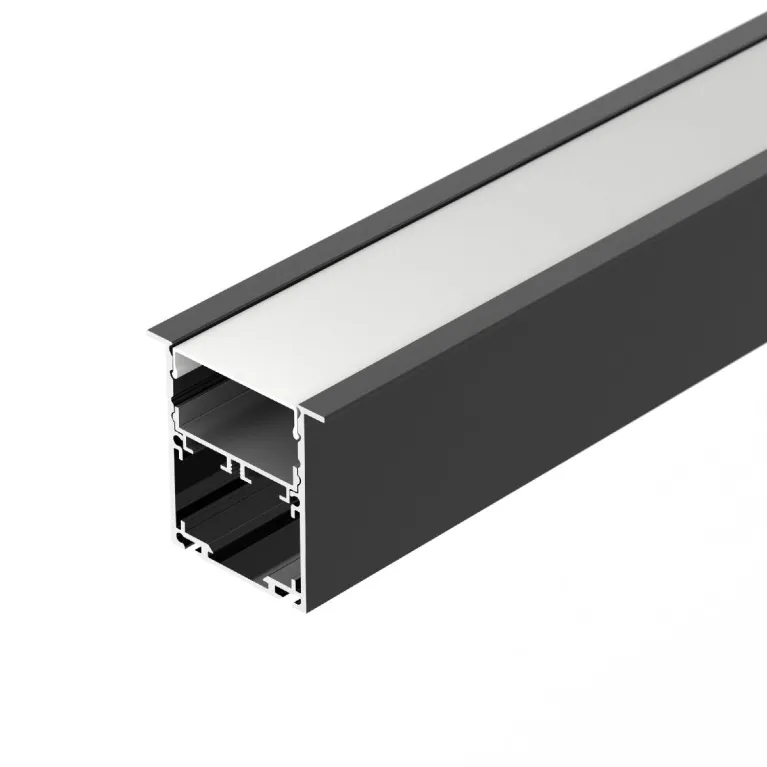 Алюминиевый профиль Arlight SL-LINIA52-3L-F-2000 ANOD BLACK 044685 в Нижнем Новгороде
