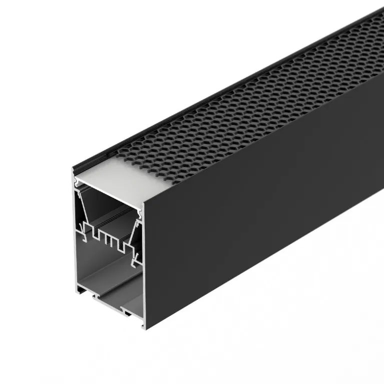 Алюминиевый профиль Arlight LINE-5075-HONEYCOMB-2000 BLACK 044874 в Нижнем Новгороде