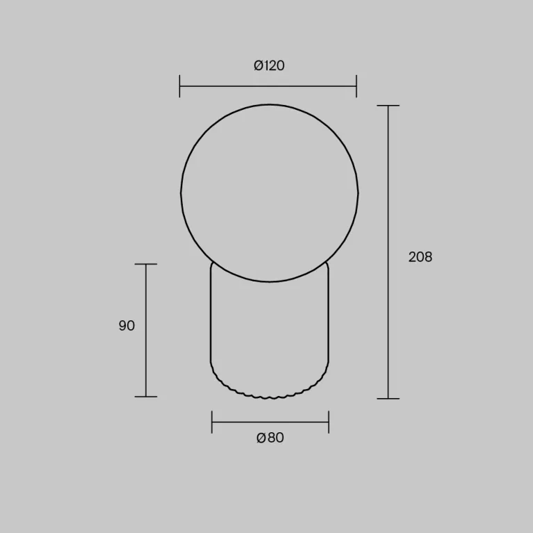 Настольная лампа с аккумулятором Maytoni Omaggio MOD404RL-L3BG3K в Нижнем Новгороде