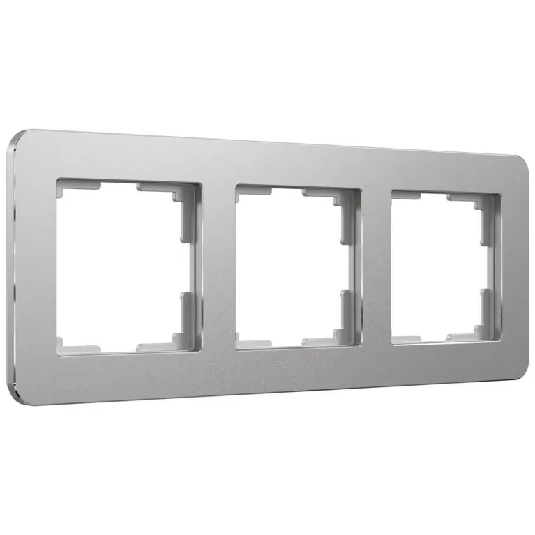 Рамка Werkel Platinum на 3 поста алюминий W0032606 4690389184475 в Нижнем Новгороде