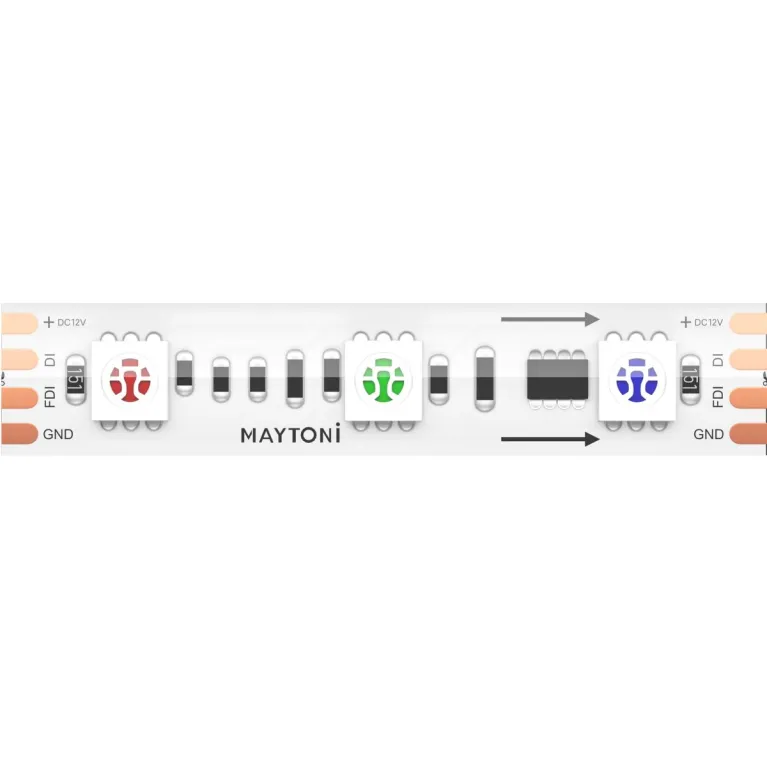 Светодиодная лента Maytoni Led Strip 12В 5050 14,4Вт/м RGB 5м IP67 201244 в Нижнем Новгороде