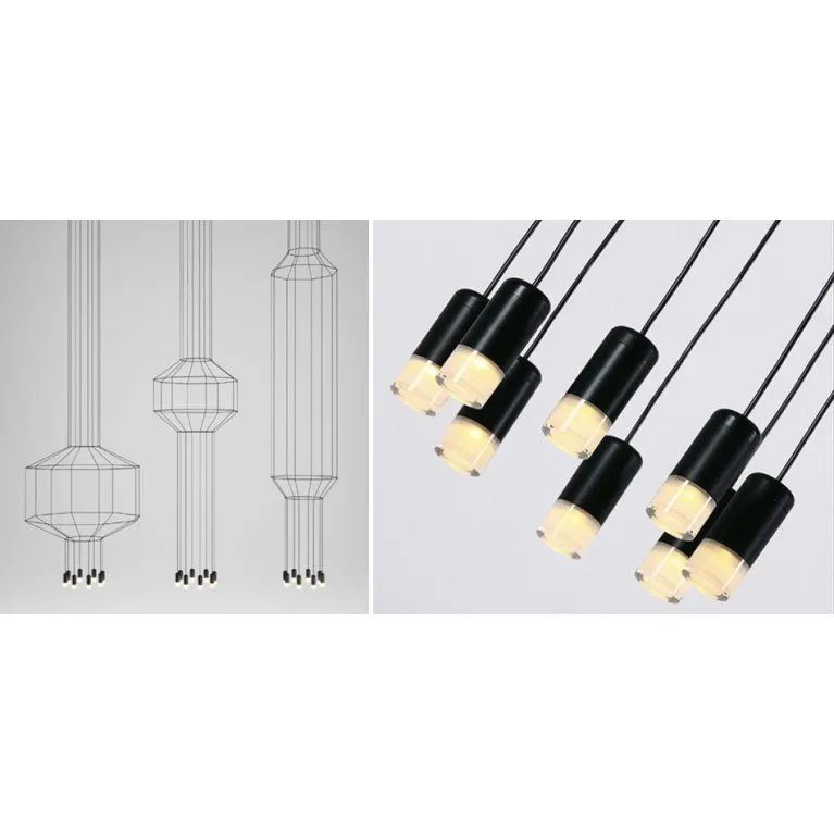 Подвесная люстра Imperium Loft Vibia Wireflow 75393-22 в Нижнем Новгороде