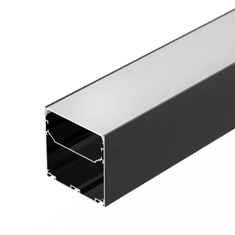 Алюминиевый профиль Arlight LINE-S-7575-2500 BLACK 041856 в Нижнем Новгороде