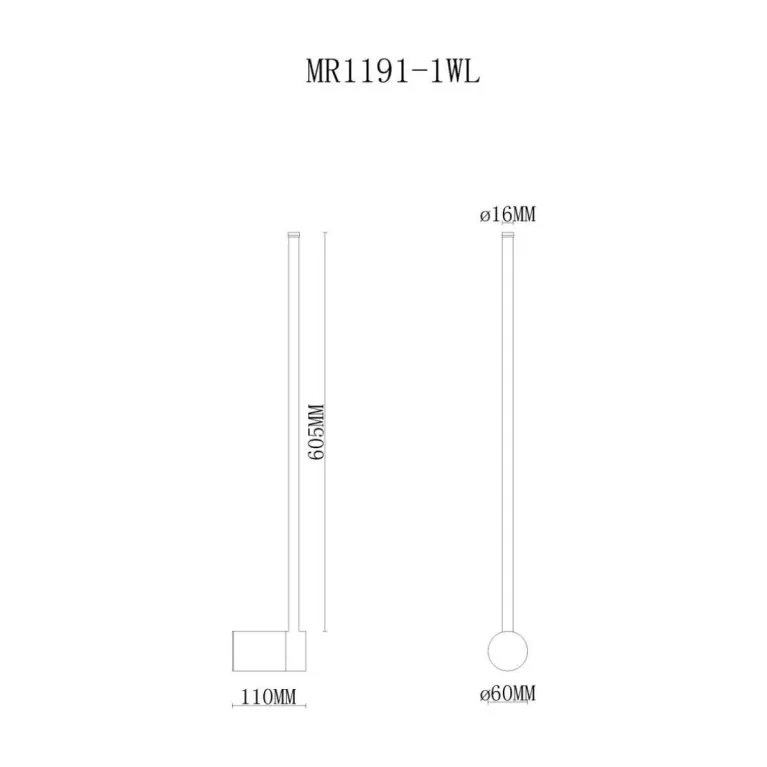 Настенный светодиодный светильник MyFar Sunn MR1191-1WL в Нижнем Новгороде