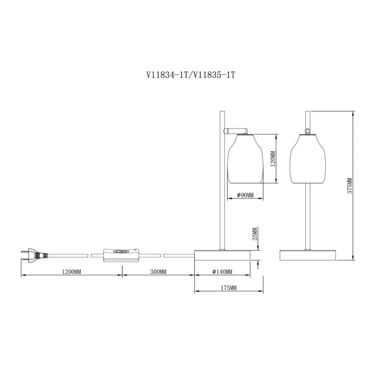 Настольная лампа Moderli Adalina V11835-1T в Нижнем Новгороде