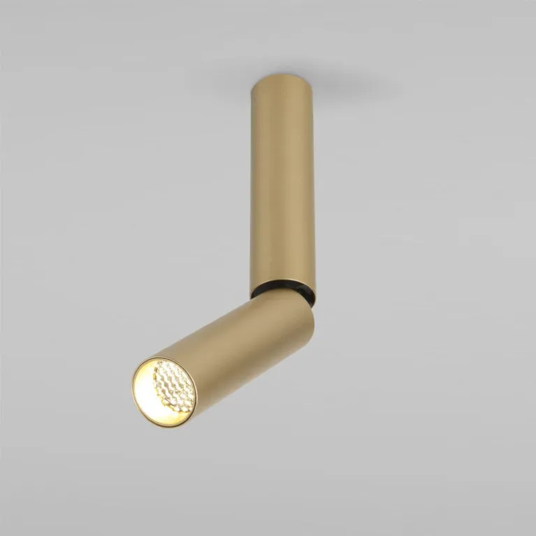 Светодиодный спот Elektrostandard Pika 25029/Led золото a061110 в Нижнем Новгороде