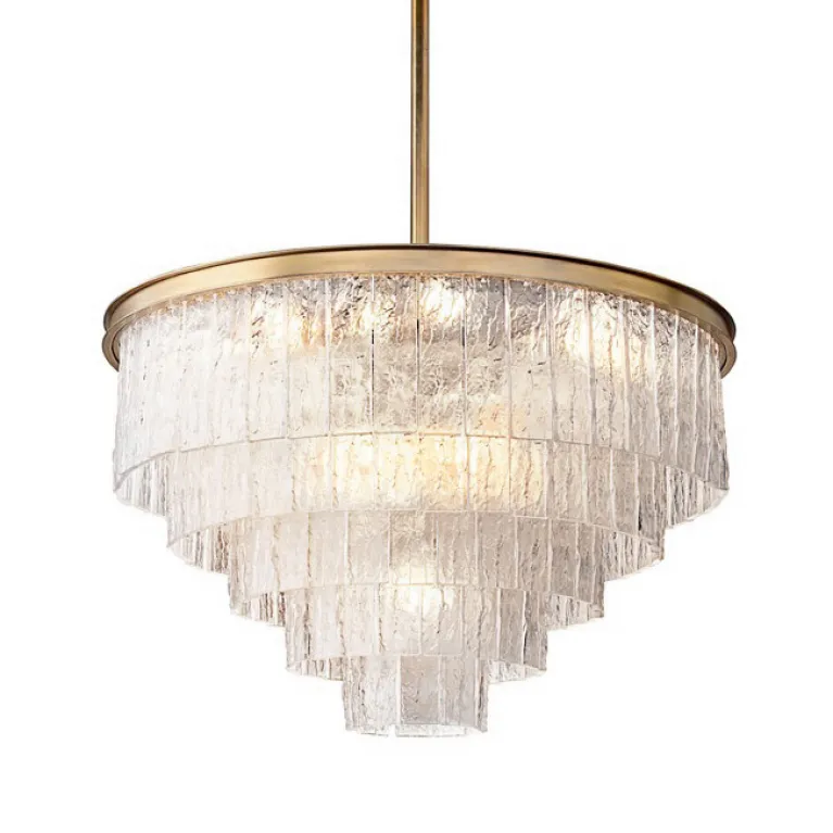Подвесная люстра DeLight Collection Glace KG0998P-10R brass в Нижнем Новгороде