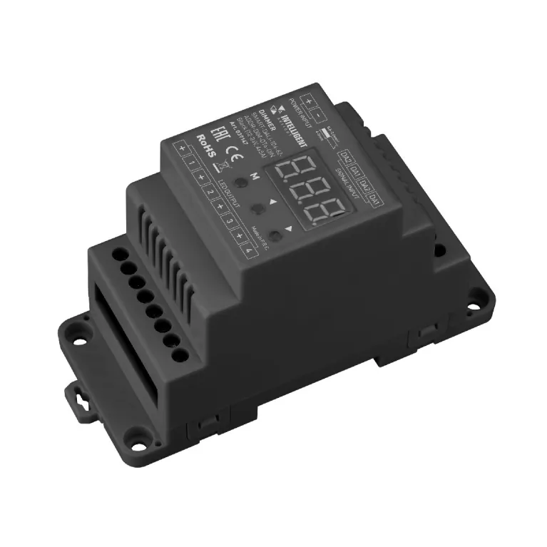 Диммер Arlight SMART-DALI-104-62-ADDR-DIM-DT6-DIN Black (12-24V, 4x5A) 039147 в Нижнем Новгороде