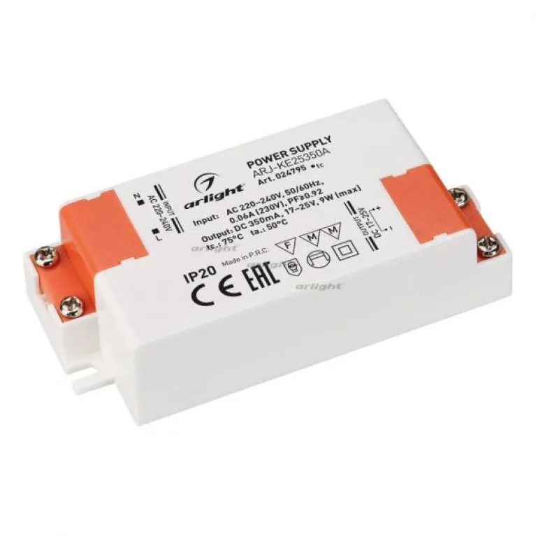 Блок питания Arlight ARJ-KE25350A (9W, 350mA, PFC) 024795 в Нижнем Новгороде