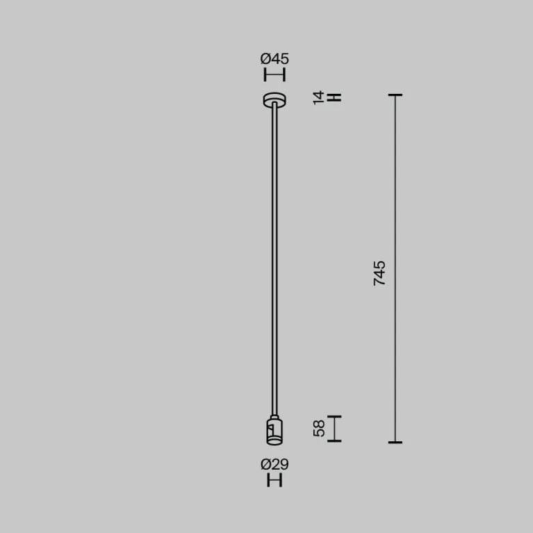 Крепление потолочное с вводом питания Maytoni Flarity TRA159C-B1-BS в Нижнем Новгороде