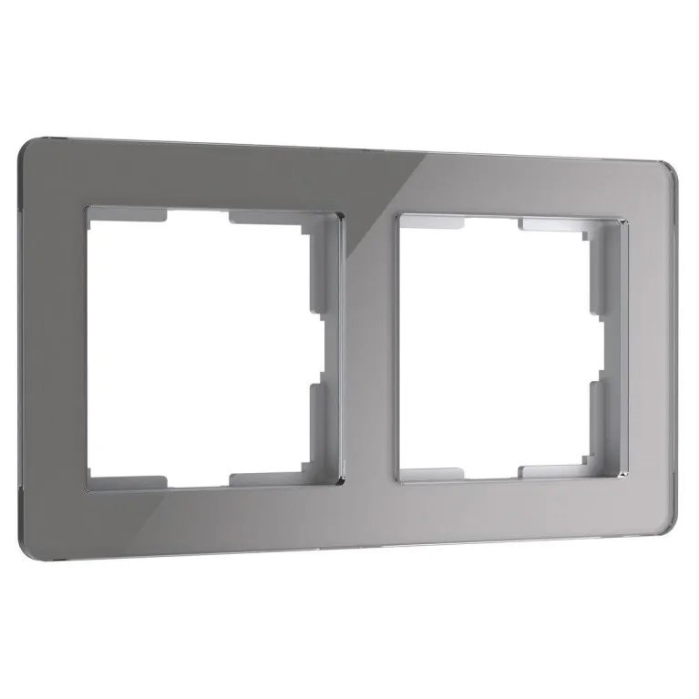 Рамка Werkel Acrylic на 2 поста графит W0022704 4690389184864 в Нижнем Новгороде