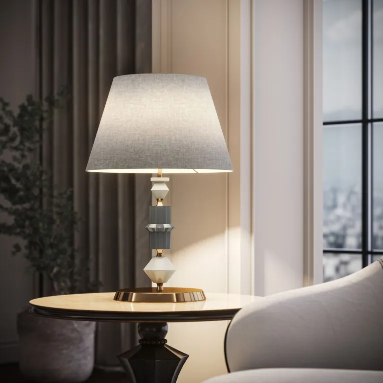 Настольная лампа Eurosvet Olaria 108012 латунь a071406 в Нижнем Новгороде