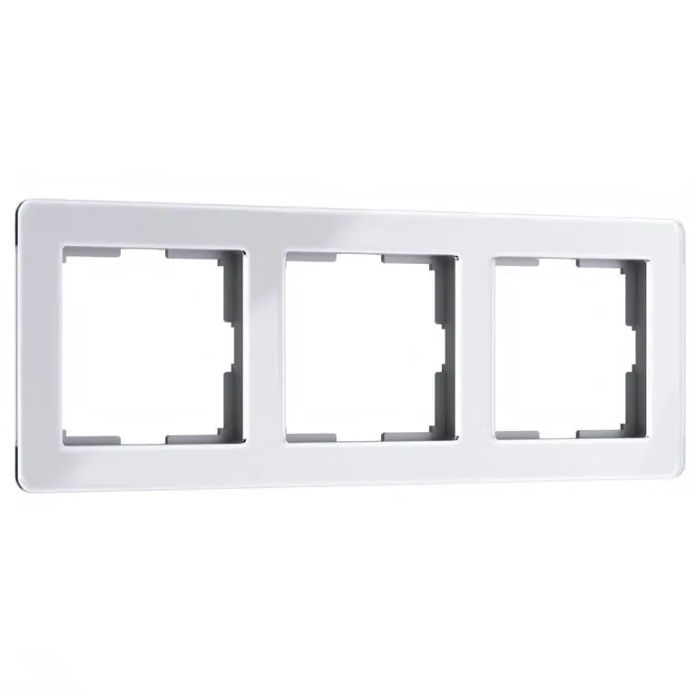 Рамка Werkel Acrylic на 3 поста белый W0032701 4690389184871 в Нижнем Новгороде
