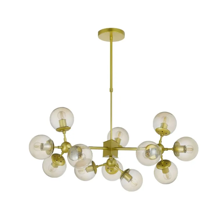 Подвесная люстра Lumina Deco Zodiak LDP 160-12 GD в Нижнем Новгороде