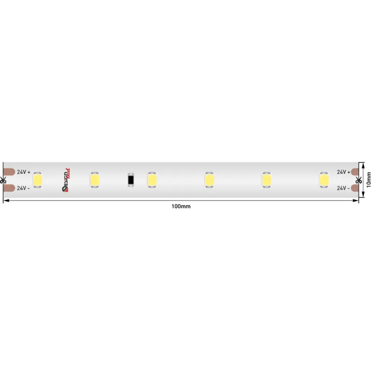 Светодиодная лента Designled 24В 2835 6Вт/м 4000K 20м IP67 DSG260S-24-NW-67 021665 в Нижнем Новгороде