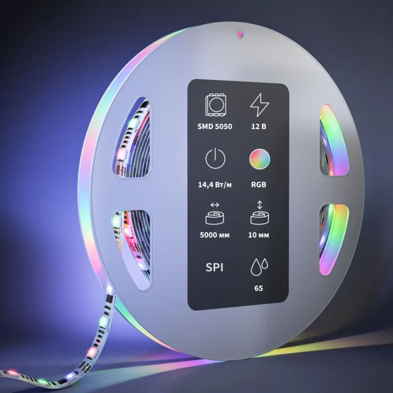Светодиодная лента Maytoni Led Strip 12В 5050 14,4Вт/м RGB 5м IP 65 201243 в Нижнем Новгороде