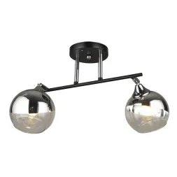 Потолочная люстра Seven Fires Prissi SF3317/2C-BK-CR Потолочная люстра Seven Fires Prissi SF3317/2C-BK-CR