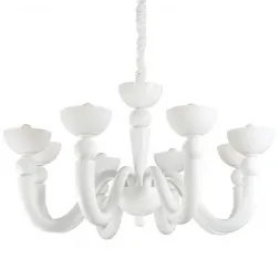 Подвесная люстра Ideal Lux Bon Bon SP8 Bianco