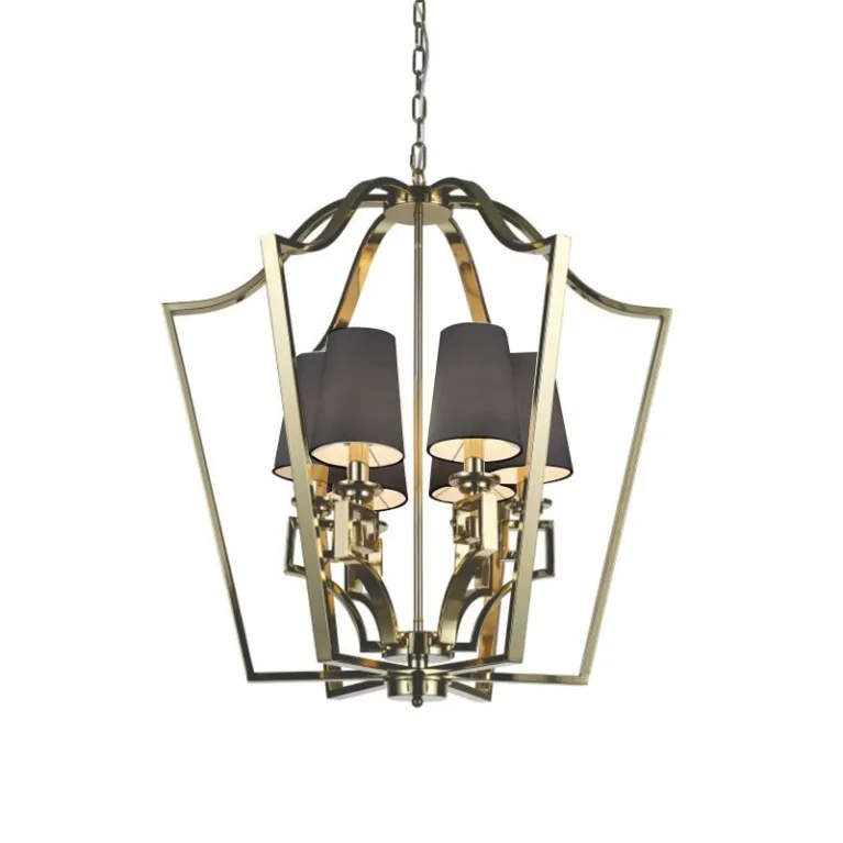 Подвесная люстра Delight Collection Presidential KM0701P-6 gold в Нижнем Новгороде