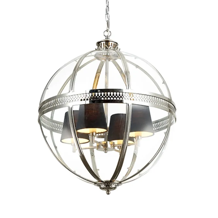 Подвесная люстра Delight Collection Residential KM0115P-4L nickel в Нижнем Новгороде