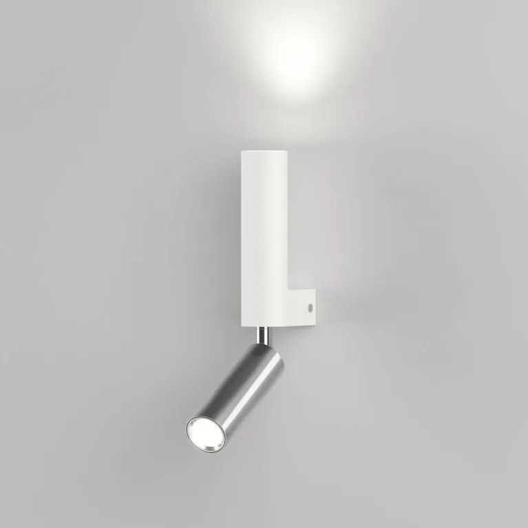 Светодиодный спот Eurosvet Pitch 40020/1 Led белый/хром в Нижнем Новгороде