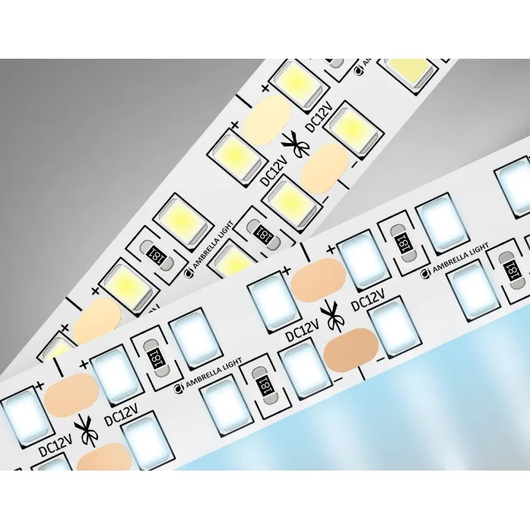 Светодиодная лента двухрядная Ambrella Light LED Strip 12В 2835 19,2Вт/м 6500K 5м IP20 GS1603 в Нижнем Новгороде