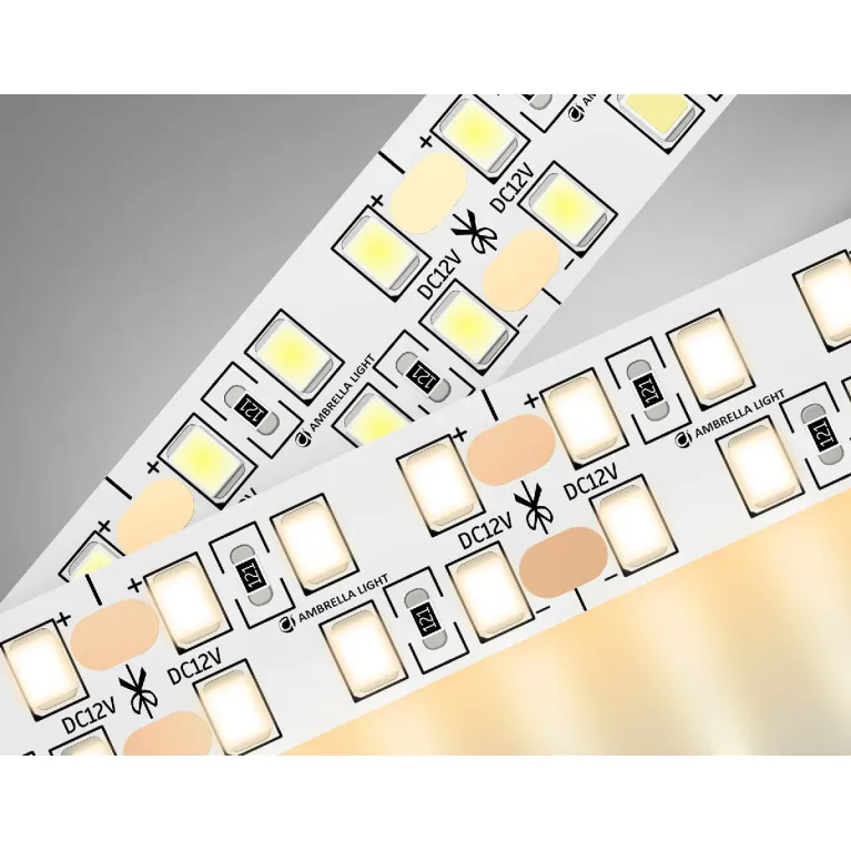 Светодиодная лента двухрядная Ambrella Light LED Strip 12В 2835 24Вт/м 3000K 5м IP20 GS1701 в Нижнем Новгороде