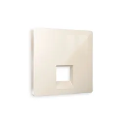 Лицевая панель для компьютерной/телефонной розетки RJ-45/RJ-11 Ambrella Volt Alfa AP3120