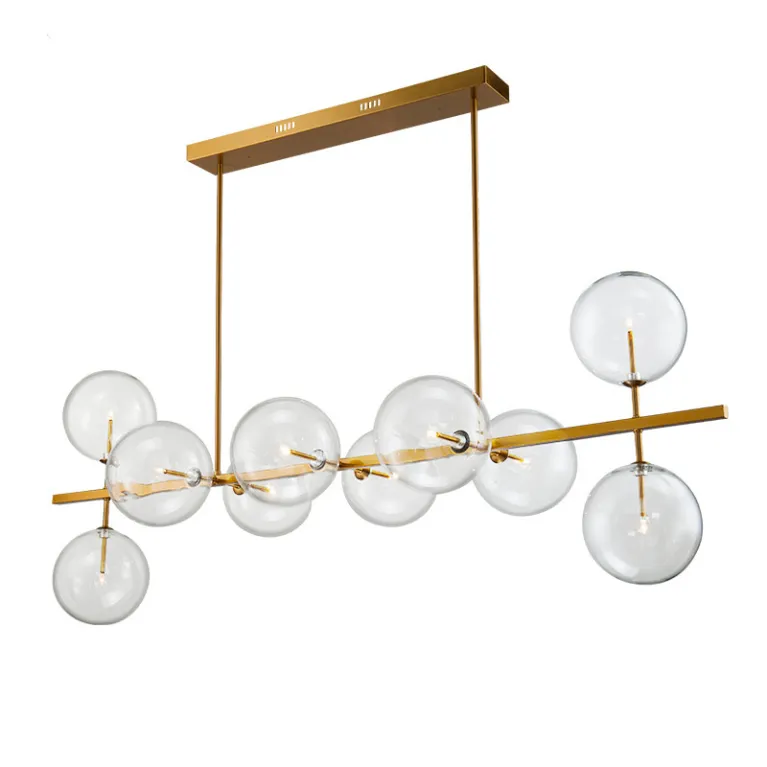 Подвесная люстра Delight Collection Globe Mobile KG0965P-10L brass в Нижнем Новгороде