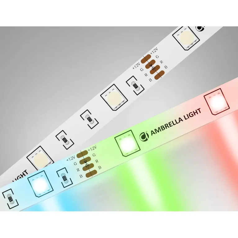 Светодиодная лента Ambrella Light LED Strip 12В 5050 7,2Вт/м RGB 5м IP20 GS2201 в Нижнем Новгороде