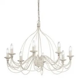Подвесная люстра Ideal Lux Corte SP8 Bianco Antico