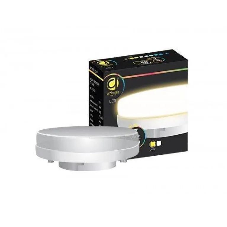 Лампа светодиодная Ambrella light GX53 7W 3000K белая 253073 в Нижнем Новгороде