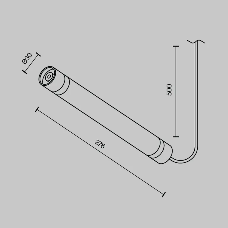 Соединитель с блоком питания Maytoni Shelf CA011-L300-100W-B в Нижнем Новгороде