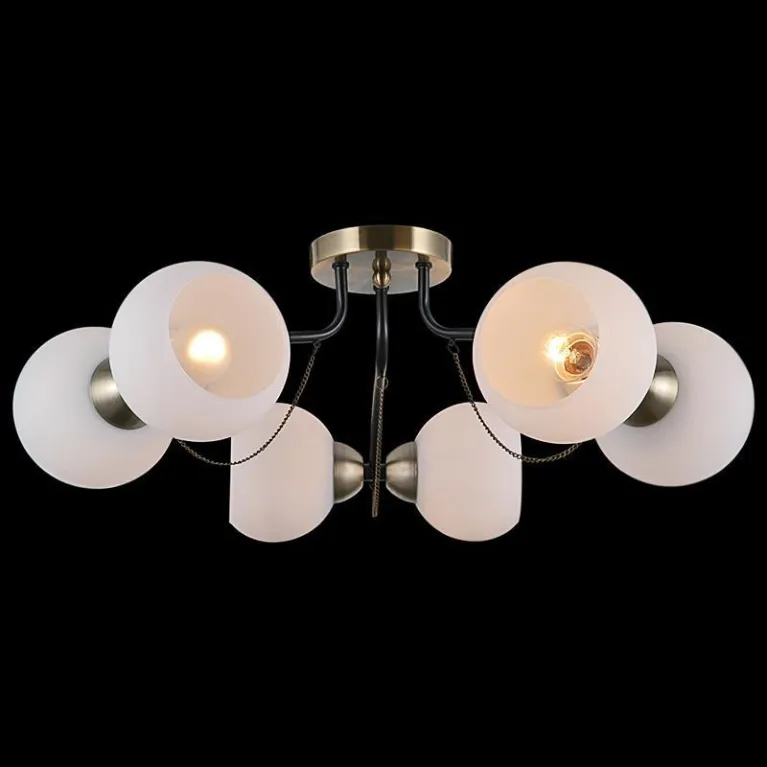 Потолочная люстра Illumico IL0035-6CSQ-79 BK AB в Нижнем Новгороде