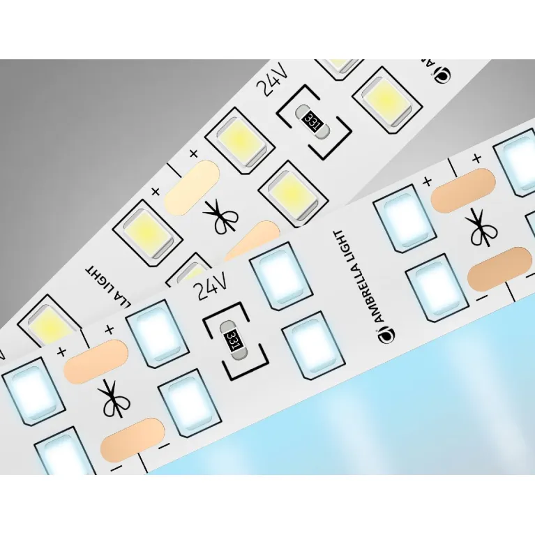 Светодиодная лента двухрядная Ambrella Light LED Strip 24В 2835 20Вт/м 6500K 5м IP20 GS3603 в Нижнем Новгороде