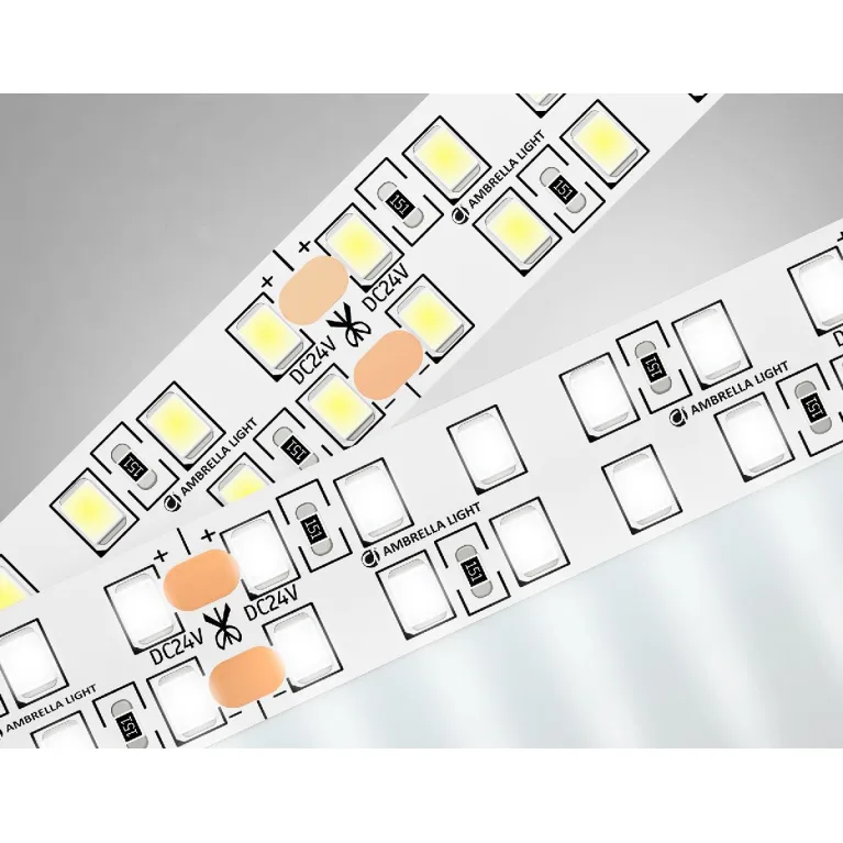Светодиодная лента двухрядная Ambrella Light LED Strip 24В 2835 24Вт/м 4500K 5м IP20 GS3702 в Нижнем Новгороде