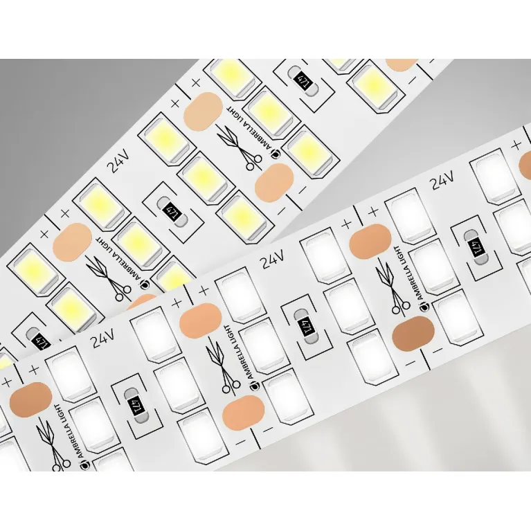 Светодиодная лента трехрядная Ambrella Light LED Strip 24В 2835 26Вт/м 4500K 5м IP20 GS3902 в Нижнем Новгороде