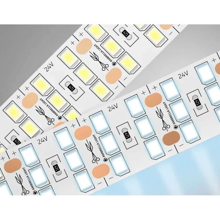Светодиодная лента трехрядная Ambrella Light LED Strip 24В 2835 26Вт/м 6500K 5м IP20 GS3903 в Нижнем Новгороде
